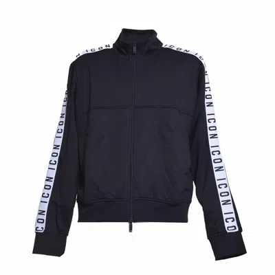 Dsquared2 Black Cotton Dean Sport Fit Hoodie
