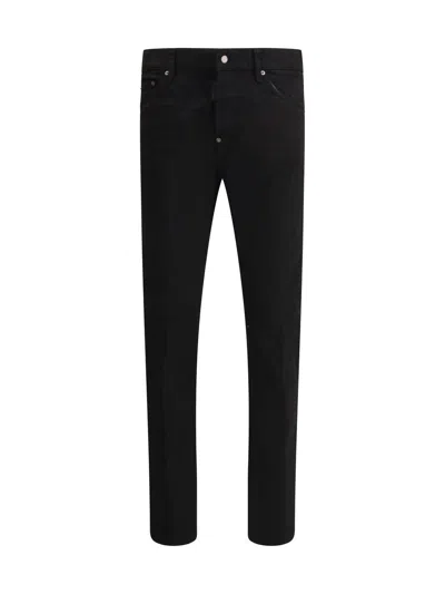 DSQUARED2 DSQUARED2 BULL COOL GUY SLIM FIT BLACK JEANS