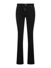 Dsquared2 Twiggy 5-pocket Bootcut Jeans In Black