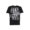Dsquared2 Icon Logo-print T-shirt In Black