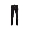 Dsquared2 Cotton Denim Jeans In Black