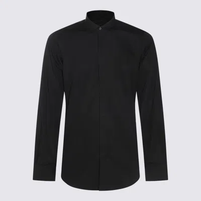 DSQUARED2 BLACK COTTON SHIRT