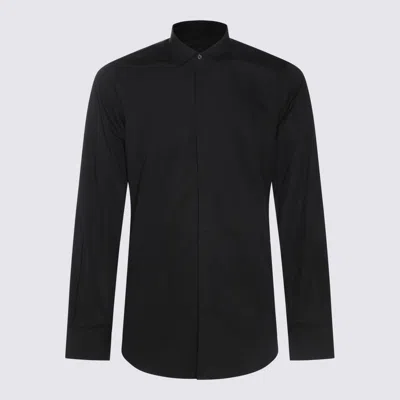 DSQUARED2 DSQUARED2 BLACK COTTON SHIRT