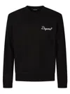 Dsquared2 Signature Relaxed Sweatshirt Black In Black