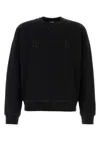 Dsquared2 Cotton Sweatshirt With Ribbed Cuffs And Hem In Black
