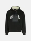 Dsquared2 Black Cotton Sweatshirt In Black