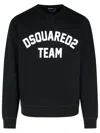 Dsquared2 Logo Print Sweatshirt In Black In Black