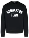 Dsquared2 Logo Print Sweatshirt In Black In Black