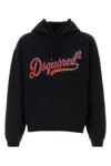 Dsquared2 Sponge Patch Hoodie In Black