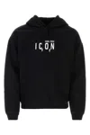 Dsquared2 Be Icon Hoodie In Black