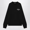 Dsquared2 Black Crewneck Sweatshirt With Logo Lettering On The Front