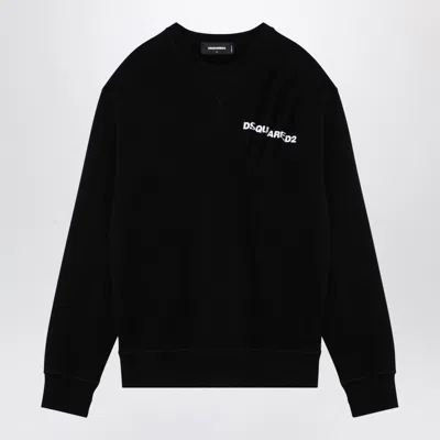 Dsquared2 Sweatshirt With Logo In Black