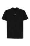 Dsquared2 Black Cotton T-shirt With Embroidered Logo