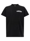 Dsquared2 Ducati X D2 Black T-shirt With Logo On The Front In Cotton Man In Black