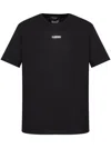 Dsquared2 Black Cotton T-shirt In Black