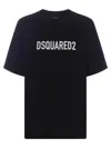 Dsquared2 Oversize Cotton Crew-neck T-shirt