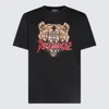 Dsquared2 Graphic Bear Print Relaxed-fit T-shirt In Black