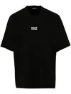 Dsquared2 Logo Printed Crewneck T-shirt In Black
