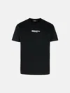 Dsquared2 Black Cotton T-shirt In Black