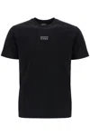 Dsquared2 Black Cotton T-shirt With Embroidered Logo