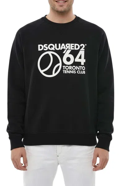 Dsquared2 Black Crew Neck Sweatshirt