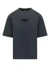 Dsquared2 Logo-embroidered Crewneck T-shirt In Blue