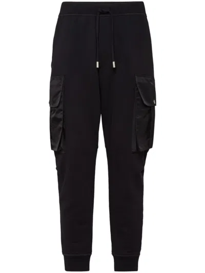 DSQUARED2 BLACK CYPRO CARGO TROUSERS