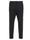 Dsquared2 Wool Tailored Trousers In Black