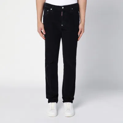 DSQUARED2 DSQUARED2 BLACK DENIM JEANS
