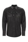 Dsquared2 Western Style Shirt With Chest Pockets And Pointed Collar
