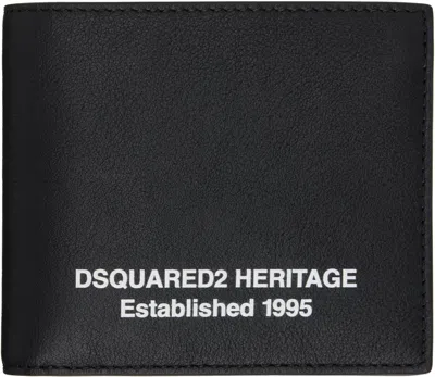 Dsquared2 Black ' Heritage' Wallet