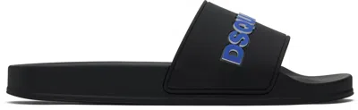 Dsquared2 Slide With Logo In Black