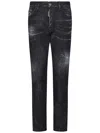 Dsquared2 Mens Black Cool Guy Washed-effect Denim Jeans In Black