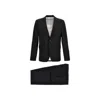 Dsquared2 Black Elastane Two-piece Suit In Black
