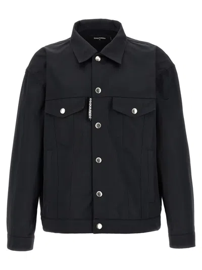 DSQUARED2 BLACK EVER JEAN D2 JACKET