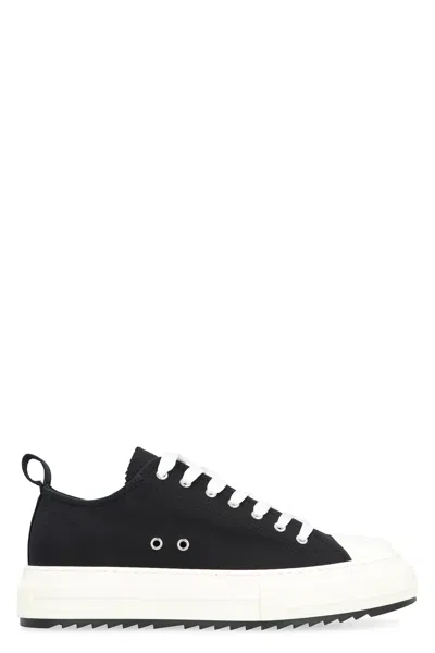 Dsquared2 Black Low-top Sneakers For Men