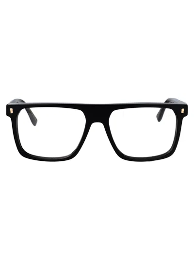 Dsquared2 Black Gold Acetate Glasses In Brown