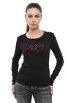 Dsquared2 Logo-print Long-sleeve T-shirt In Black