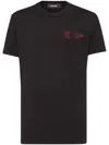 Dsquared2 Printed Cool Fit T-shirt In Black
