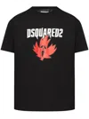 Dsquared2 Logo-print Cotton T-shirt In Black