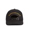 Dsquared2 Canadian Baseball Cap In Black