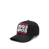 Dsquared2 Dsquared Men Black Cotton Baseball Cap In Black