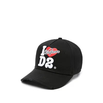 DSQUARED2 DSQUARED2 BLACK HATS WOMEN