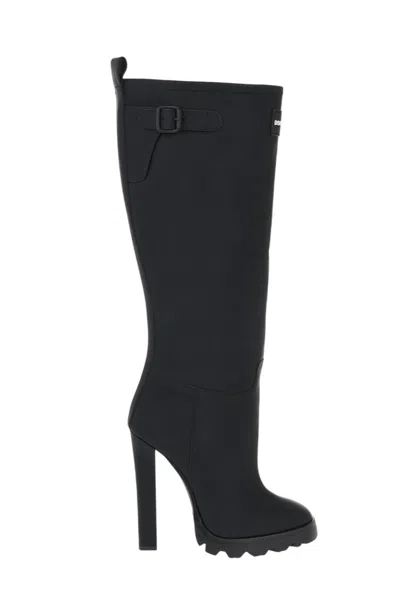 Dsquared2 Black Hiking High Boots