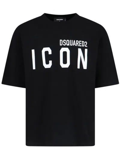 Dsquared2 Black Icon Collection T-shirt