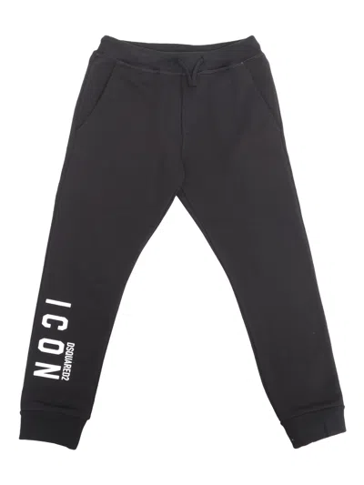 Dsquared2 Kids' Black Icon Joggers