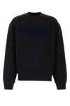 Dsquared2 Cotton Sweatshirt With Ribbed Cuffs And Hem In Black