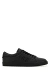 DSQUARED2 BLACK LEATHER CASSETTA SNEAKERS