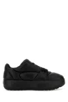 Dsquared2 Dsquared Black Leather Puffer Sneakers In Black