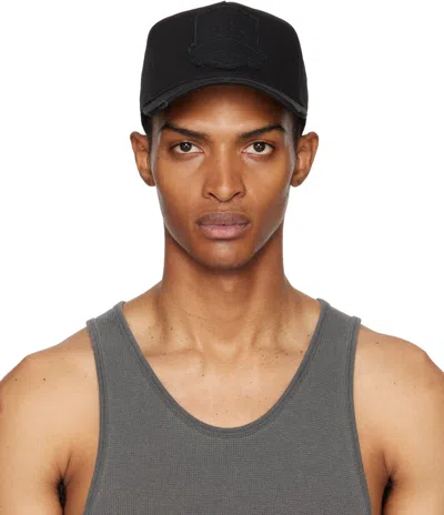 Dsquared2 Black Logo Baseball Cap